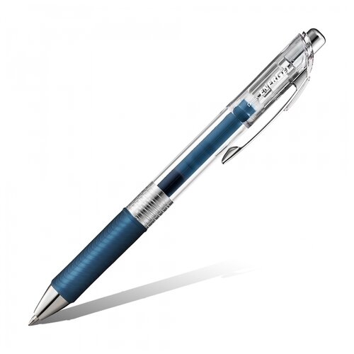 Pentel Гелевая ручка EnerGel InFree, 0.7 мм, BL77TL, темно-синий цвет чернил, 1 шт.