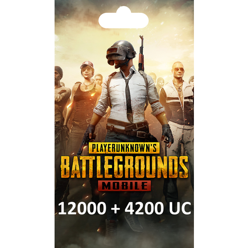 Код пополнения PUBG Mobile номинал 16200 UC игровая валюта pubg mobile 325 uc