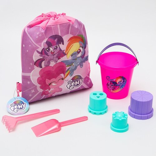 Песочный набор My Little Pony Озорные пони, в рюкзаке, для девочек