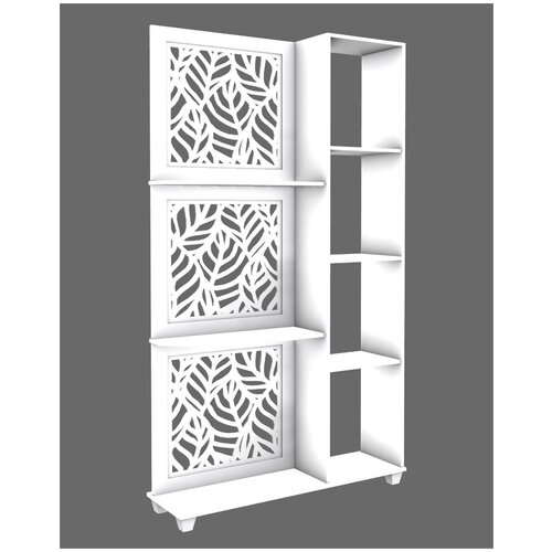 Стеллаж перегородка для зонирования комнаты Листва