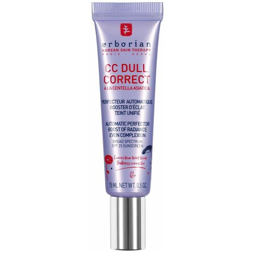 erborian cc dull correct dullness corrector spf 25 Erborian CC крем Dull Correct, SPF 25, 15 мл, оттенок: бежевый