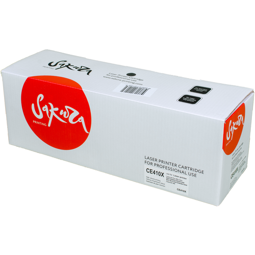 Картридж SAKURA CE410X для принтеров HPLaserJet Pro 300,400 color M351,M375nw,M451dn,M451nw,M451dw,M475dw,M475d, черный black