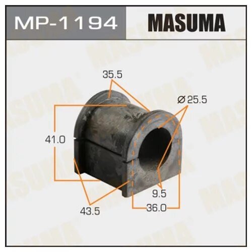 Втулка стабилизатора MASUMA MASUMA MP1194