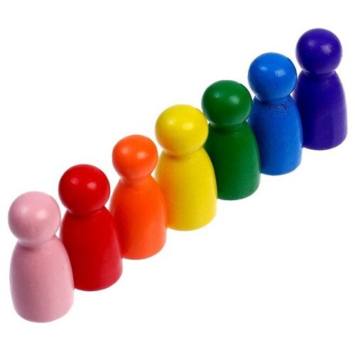 Набор фигурок для изучения счёта Пешки 50 шт 592₽