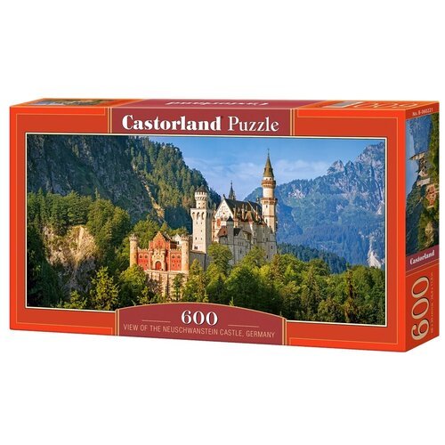 Пазл Castorland View of the Neuschwanstein Castle, Germany (B-060221), 600 дет.