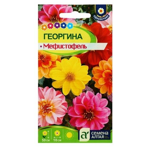 Георгина Мефистофель 0,2г (Семена Алтая)