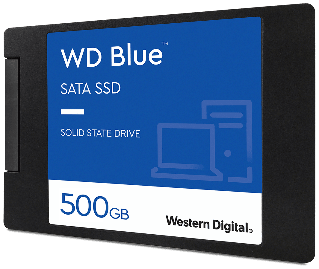 SSD накопитель WD 2.5" 500 ГБ (WDS500G2B0A) - фото №1