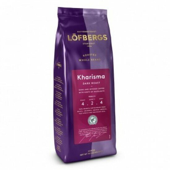 Кофе в зернах Lofbergs Kharisma 400гр