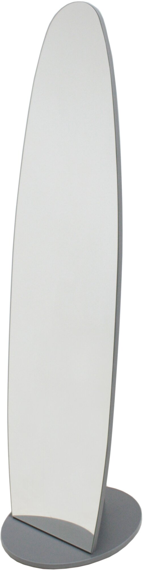 Зеркало напольное Стелла 1 графит темный 157,8 см х 40,4 см - фотография № 10