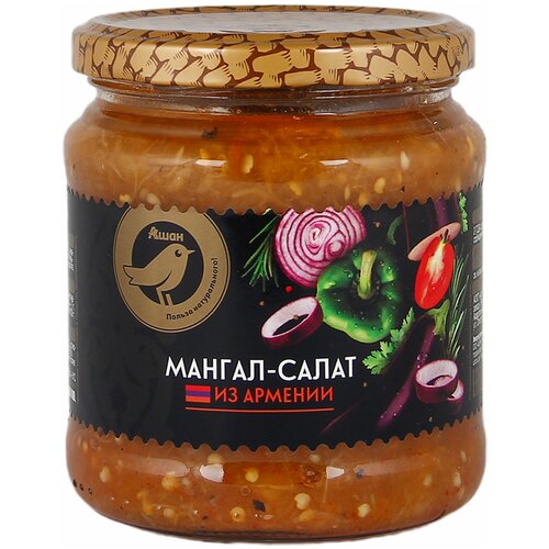 Мангал-салат ашан Золотая птица, 450 г, 3 шт