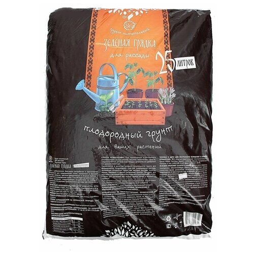 Грунт нов-агро для рассады, зеленая грядка, 25 л (НА144)