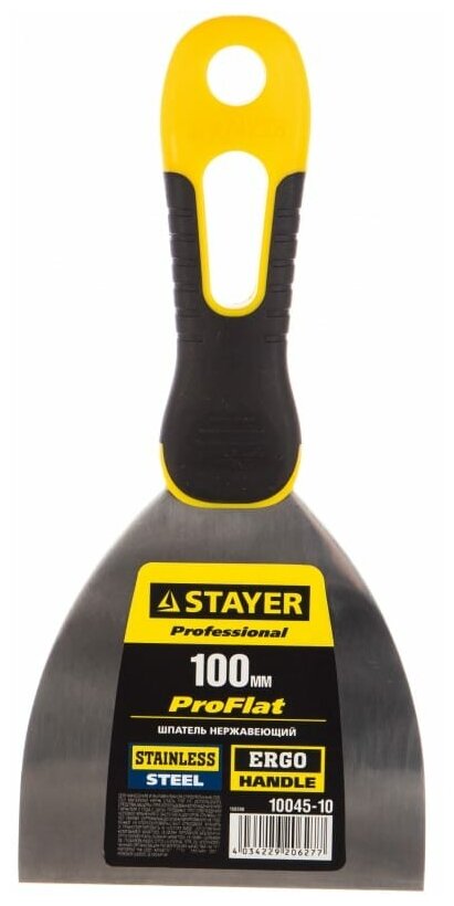 Шпатель 100мм STAYER PROFESSIONAL 10045-10