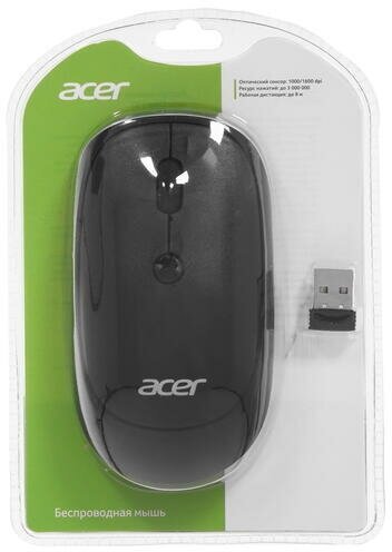 Мышь Acer OMR137, черный (zl.mceee.01k) - фото №11