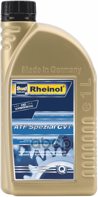 Swd Rheinol Atf Spezial Cvt 1Л SWD Rheinol арт. 30632180