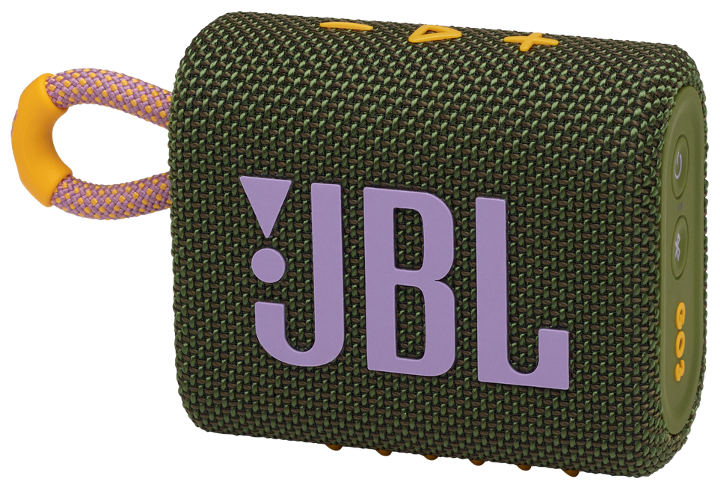 Портативная Беспроводная Колонка JBL Go 3 Green JBLGO3GRN