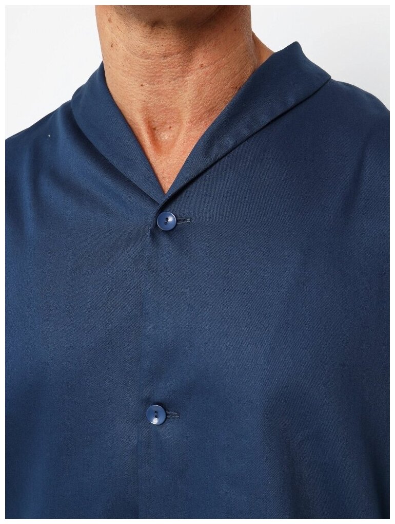 Пижама мужская из хлопка "Шон", синий цвет, размер 54 - фотография № 5