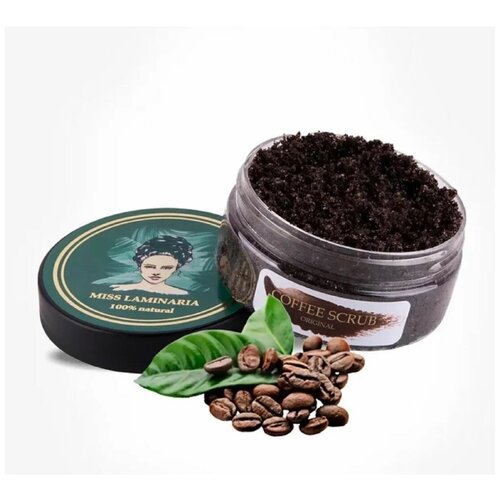 Miss Laminaria Скраб для тела антицеллюлитный кофейный, 430 г.