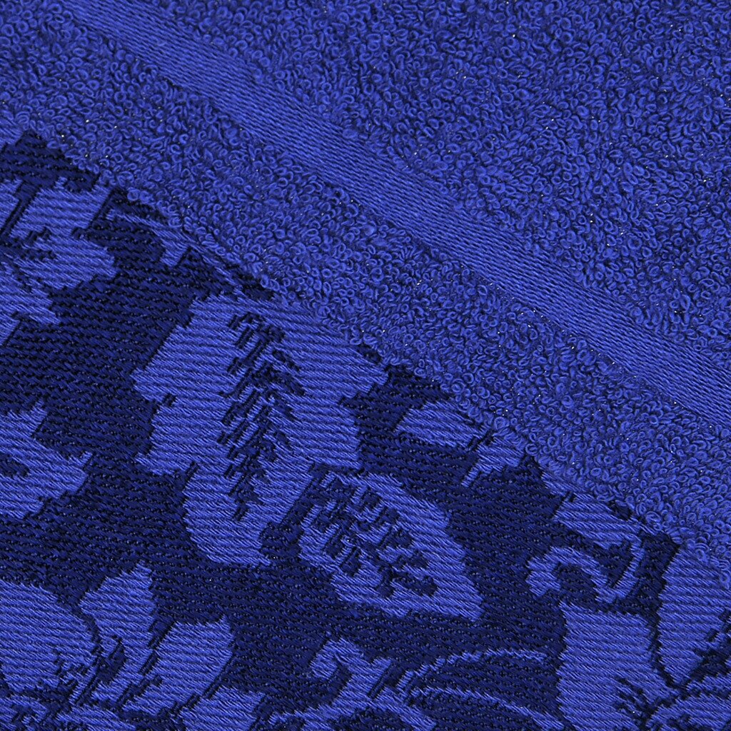 Полотенце махровое "Сильвия" 50х90см, синий