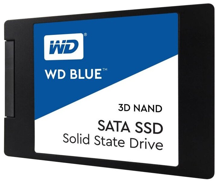 Внутренний SSD диск WD Blue 1TB, SATA3, 2.5