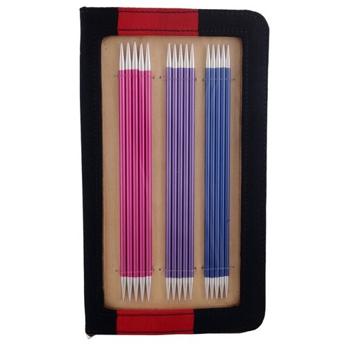 Набор носочных спиц Zing KnitPro, 20см, 47402 набор чулочных спиц длиной 20см zing knitpro 47402