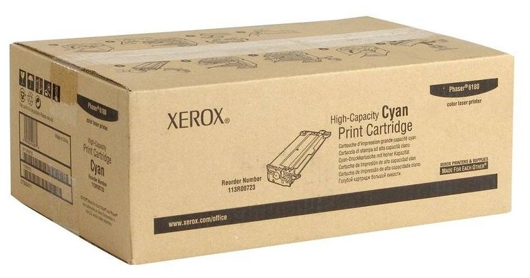 Расходный материал Xerox Тонер голубой 113R00723