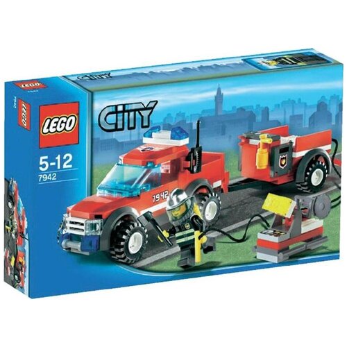 Купить Lego Конструктор LEGO City 7942 Пожарный внедорожник, пластик, male