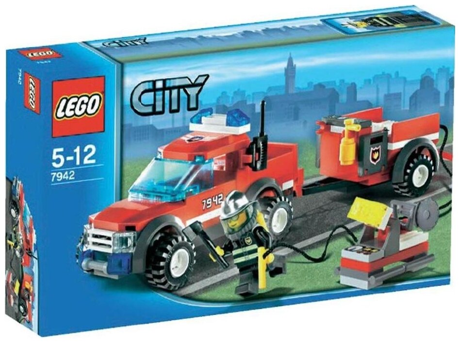 LEGO City 7942 Пожарный внедорожник, 131 дет.