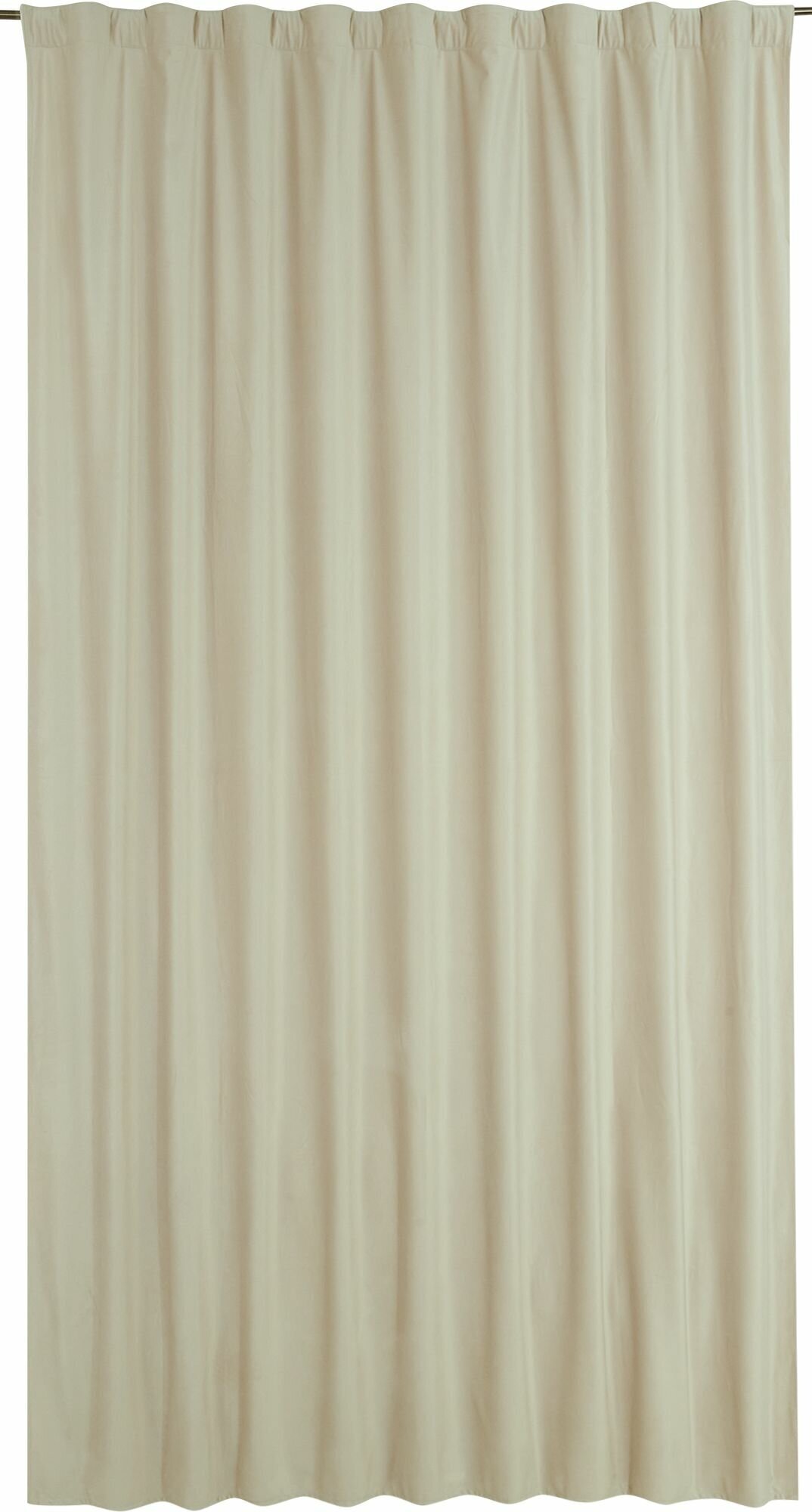 Штора со скрытыми петлями Dubbo 200x280 см цвет бежевый Trench