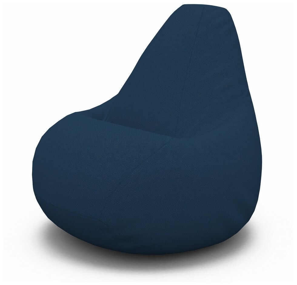 Кресло мешок PUFOFF XXL Kiwi Blue - фотография № 1