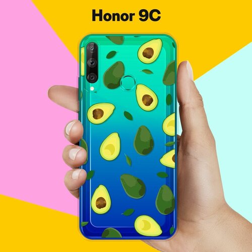 Силиконовый чехол на Honor 9C Авокадо / для Хонор 9Ц силиконовый чехол авокадо из авокадо на honor 9c