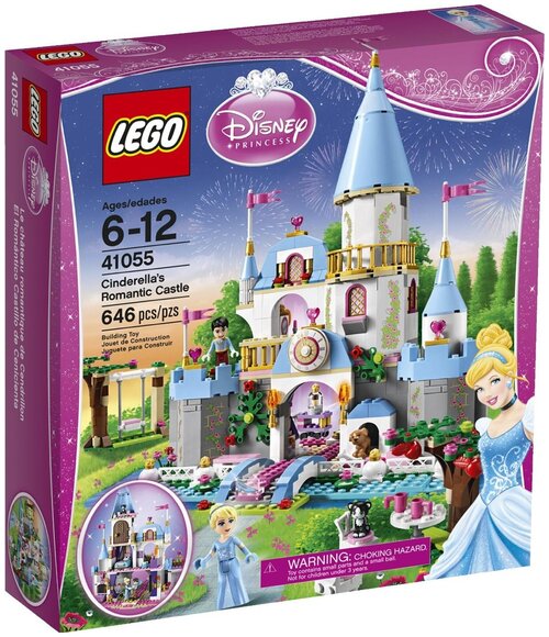 LEGO Disney Princess 41055 Романтический замок Золушки, 646 дет.