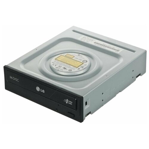 DVD привод внутренний, оптический, DVD-RW LG GH24NSC0 черный (oem-версия)