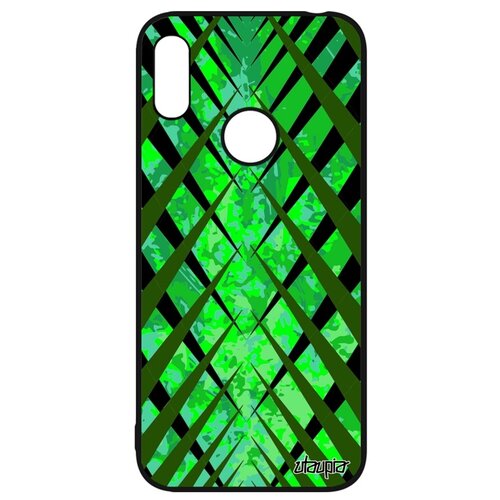 фото Чехол для смартфона y6 2019, "дизайн сталактит" ромб осколки utaupia