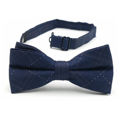 галстук для девочки школьный ирис женский галстук бабочка Бабочка GENTLETEAM, синий