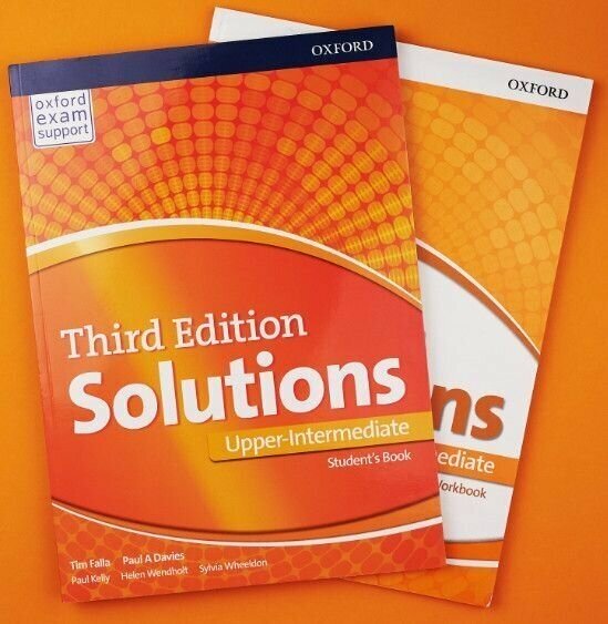 Solutions Upper-Intermediate ( 3 издание) Комплект: Student's book + Workbook + CD диск