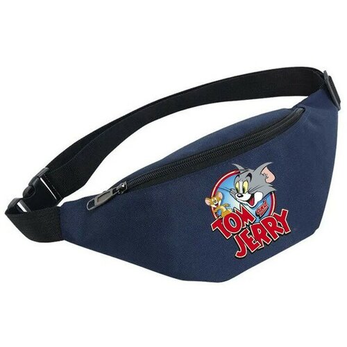 фото Сумка поясная noname, синий