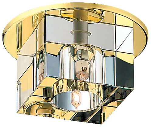 Светильник Novotech 369261, G9, 40 Вт, 3200, цвет арматуры: золотой, цвет плафона: бесцветный