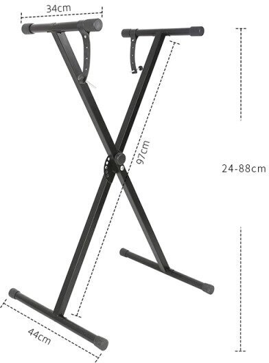 Hebikuo Q-1XC Клавишная стойка универсальная