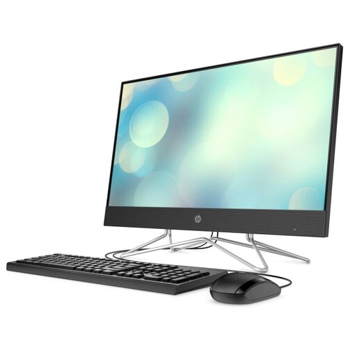 фото Hp моноблок 21.5" hp 22-df0031ur/s 1920 x 1080 intel pentium-j5040 4gb 256 gb intel uhd graphics 605 dos черный 1g1b3ea (1g1b3ea)