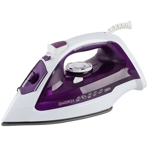 Утюг Energy EN-348 2600 Вт подошва керамическая бело-бирюзовый 282000₽