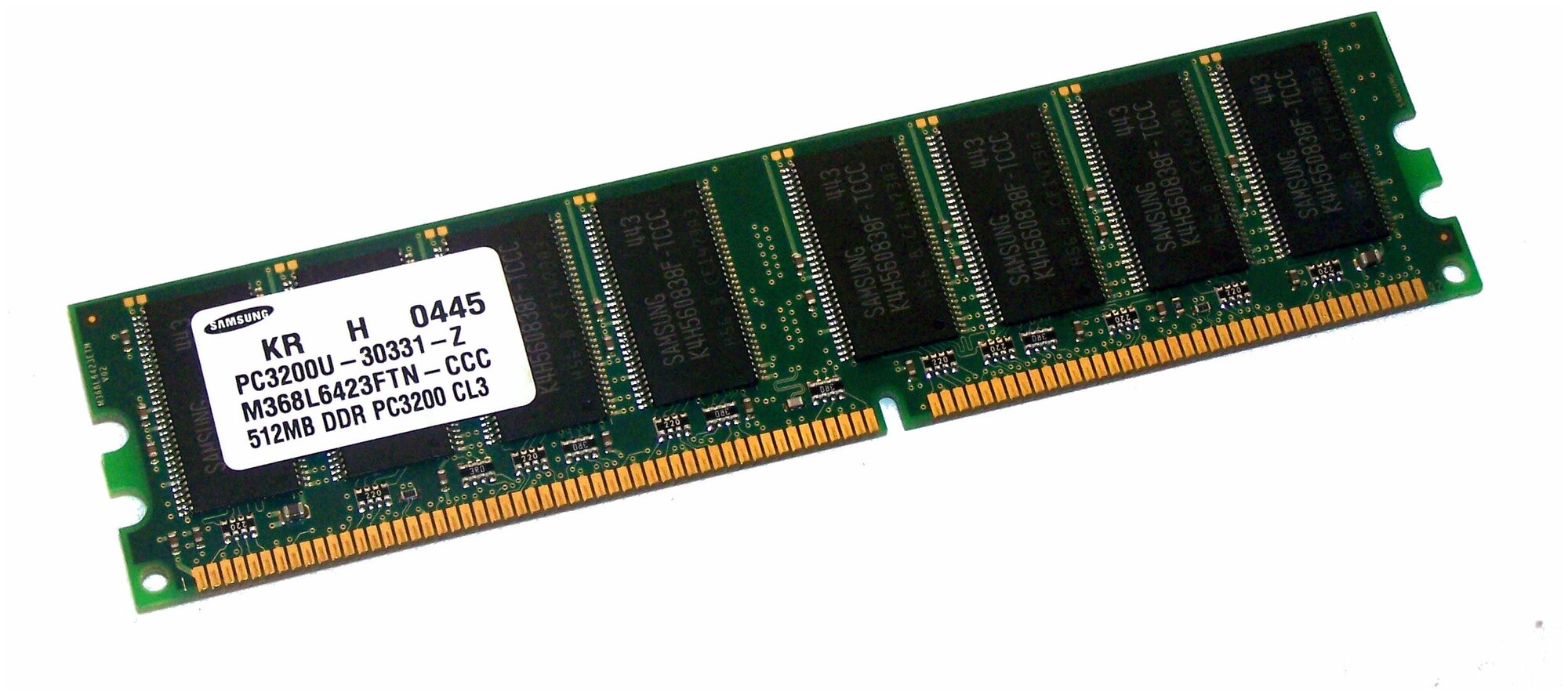 Оперативная память Samsung Оперативная память Samsung M368L6423FUN-CCC DDR 512MB