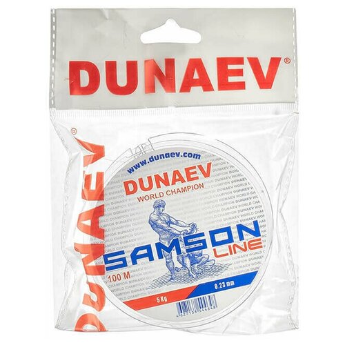 Леска Dunaev Samson 0.23мм (4,8 кг) 100м