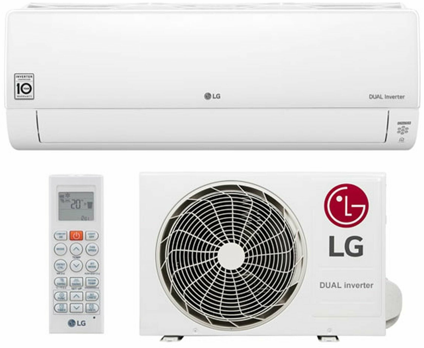 Настенный кондиционер сплит-система Lg ProCool B09TS. NSJ / B09TS. UA3, 25м2