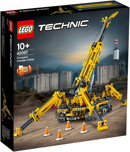 LEGO Technic 42097 Компактный гусеничный кран, 920 дет.