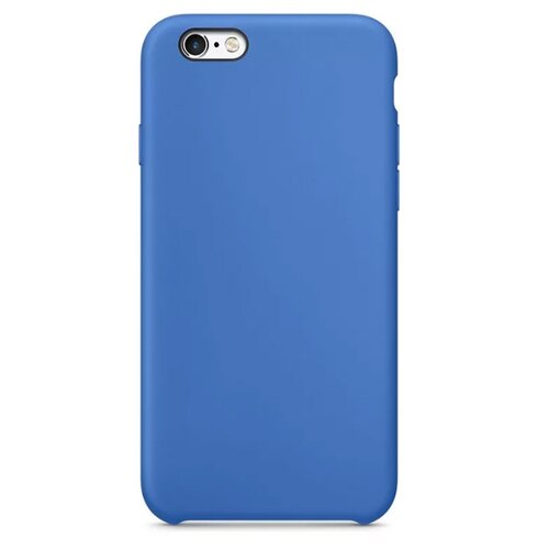 фото Силиконовый чехол silicone case для iphone 6 / 6s, глубокий синий grand price