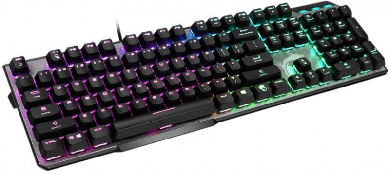 Клавиатура проводная Gaming Keyboard MSI VIGOR GK50 ELITE, Wired, Mechanical, RGB подстветка