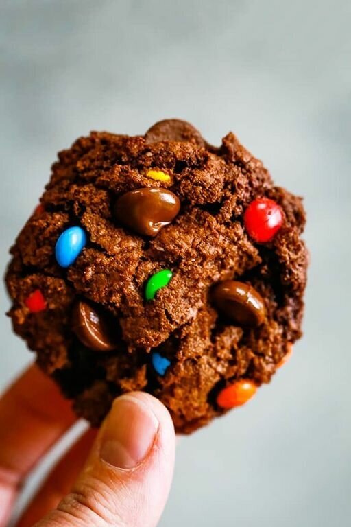 Печенье M&Ms Double Chokolate Cookies / М&Мс Дабл Чоколейт кукис 180 г. (Великобритания) - фотография № 5