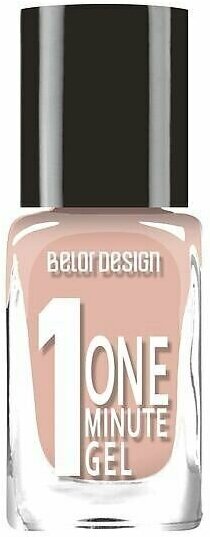 BELOR DESIGN Лак для ногтей One minute gel, тон 208