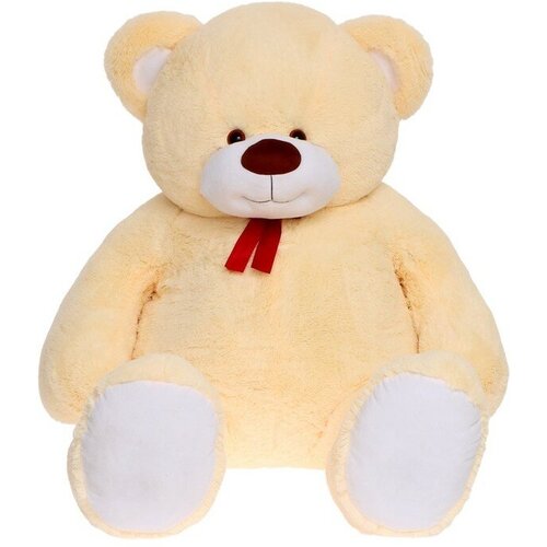 Мягкая игрушка «Медведь», 160 см, цвет бежевый