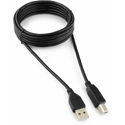 Набор из 3 штук Кабель USB 2.0 Pro Cablexpert CCP-USB2-AMBM-10, AM/BM, 3.0 м, экран, черный